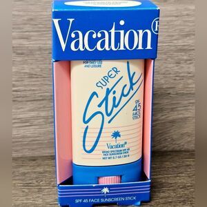 VACATION Super Stick SPF 45 Face Sunscreen NEW
